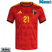 Belgium Timothy Castagne #21 Replica Home Shirt World Cup 2026 Short Sleeve